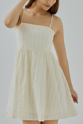 Elora Textured Mini Dress